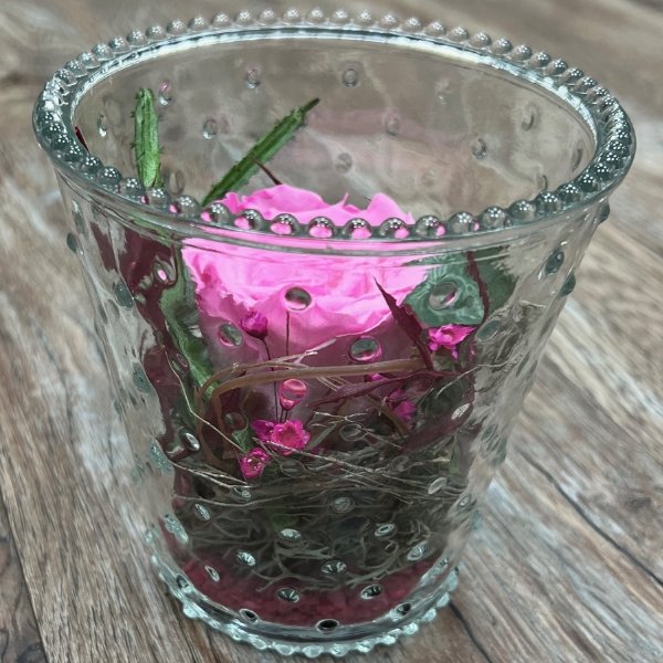 Infinity Rose im Glas - pink Bild 4